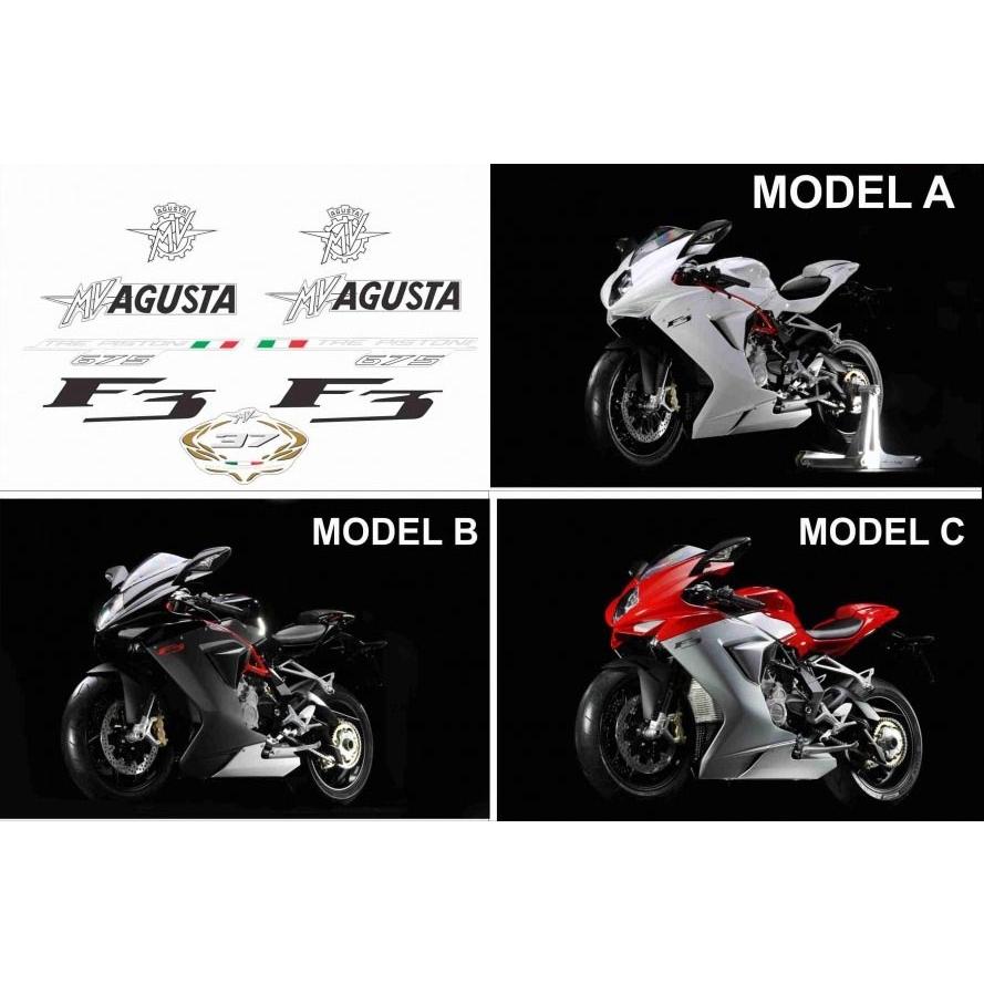 グラフィック デカール ステッカー 車体用 / MV AGUSTA MVアグスタ F3 675 / 2012-2014