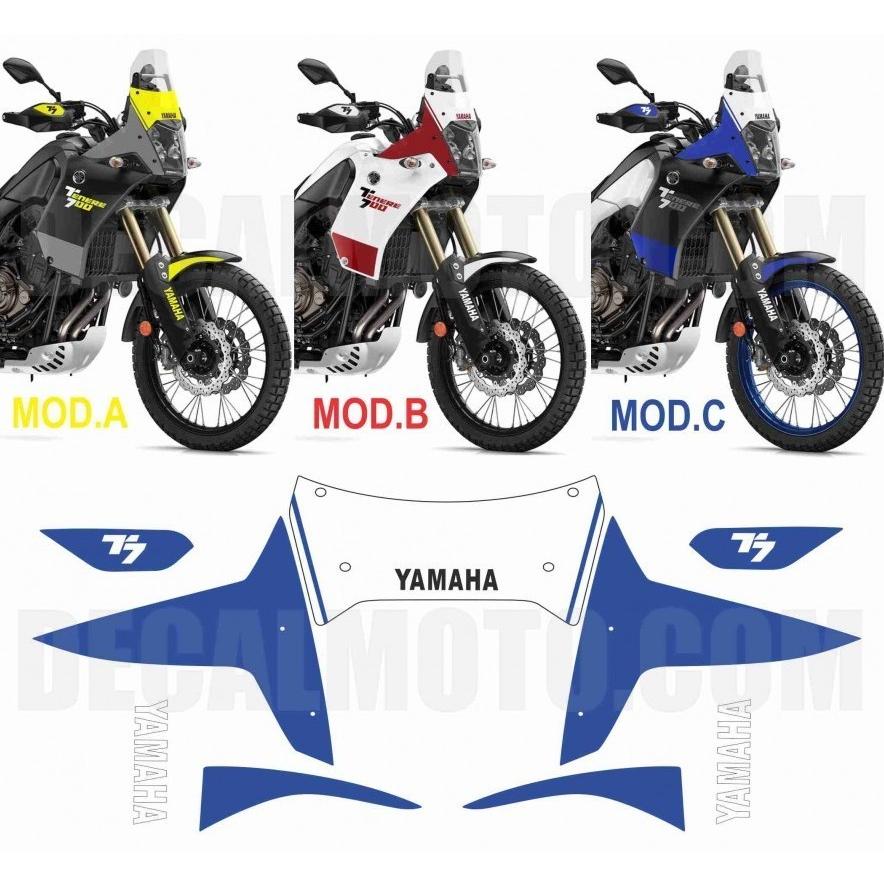 グラフィック デカール ステッカー 車体用 / ヤマハ Tenere700 テネレ700 2020- / FRONT KIT フロント キット / 1
