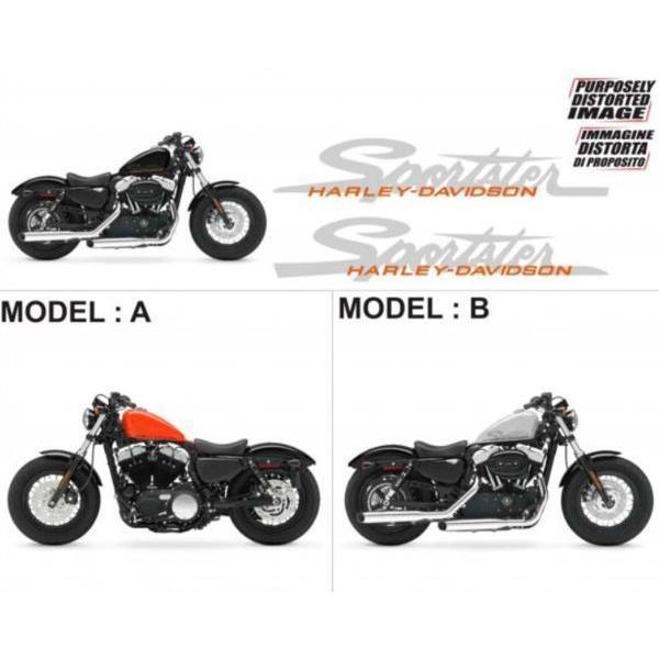 グラフィック デカール ステッカー 車体用 / HARLEY DAVIDSON XL1200X レストア用