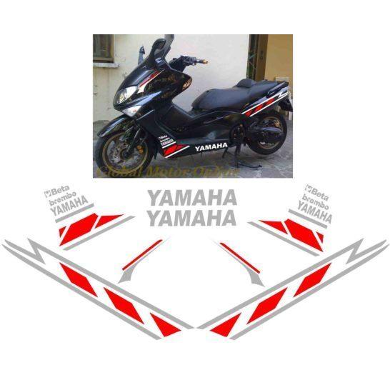 グラフィック デカール ステッカー 車体用  ヤマハ T-MAX TMAX 500  レプリカ バレンシア MotoGP｜ltandpjapan