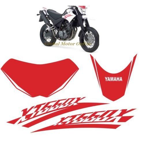 グラフィック デカール ステッカー 車体用  ヤマハ XT660X MOTARD 2007 レストア｜ltandpjapan