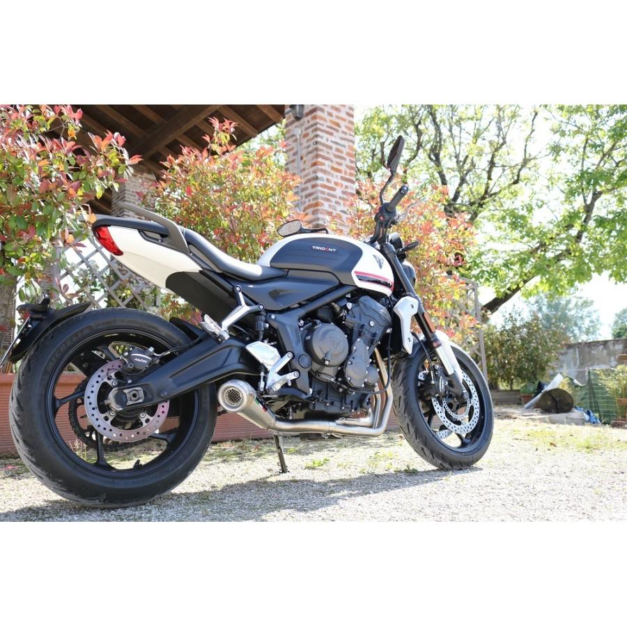 イタリア GPR / POWERCONE EVOフルエキゾースト マフラー ローマウント / トライアンフ トライデント660 TRIUMPH TRIDENT 660 2021-｜ltandpjapan｜04