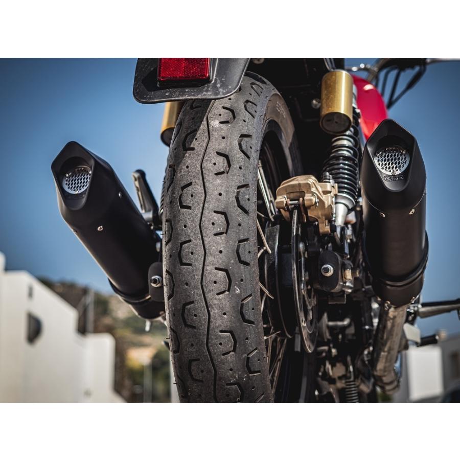 イタリア GPR / FURORE EVO4 NERO 左右2本出し スリップオン マフラー 公道仕様 / ロイヤルエンフィールドＩＮＴ６５０ 2019-2020