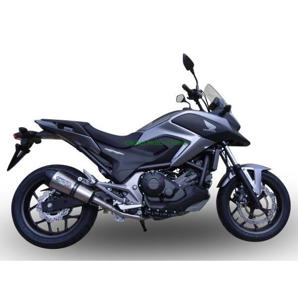 イタリア GPR GPE TITANIUM スリップオン マフラー NC750X 14-