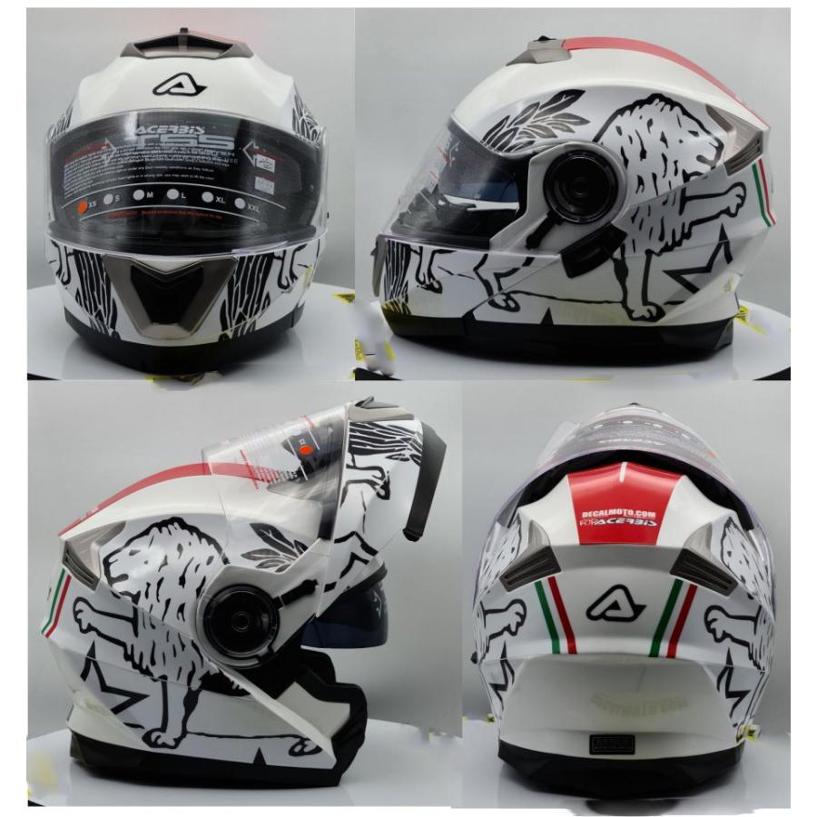 イタリア製 ACERBIS アチェルビス システムヘルメット ライオン