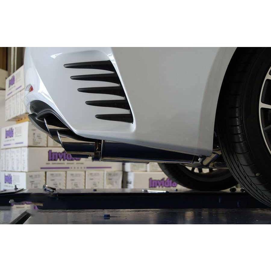Lexus レクサス RC200t RC300 Turbo 2015 Invidia Rolled SS Quad Tips Exhaust