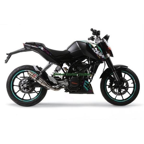 イタリア GPR DE スリップオン マフラー Duke 200 11-13