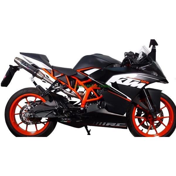 イタリア GPR DC スリップオン マフラー RC125 15-