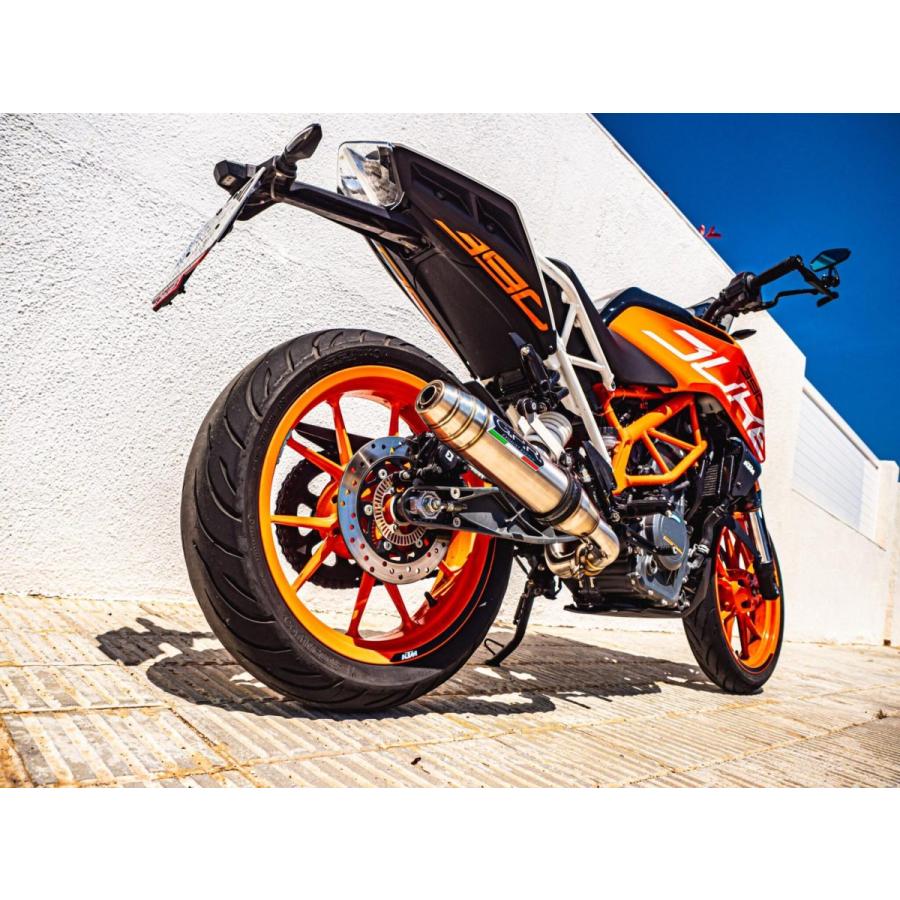 イタリア GPR / Deeptone ステンレス スリップオン マフラー 公道仕様 ローマウント / KTM デューク390 DUKE390 2017-2020