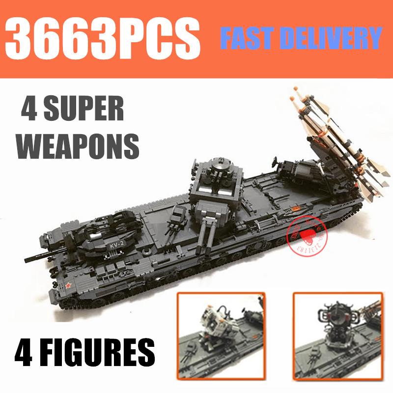 楽天カード分割 レゴ互換品 超重戦車 戦車 ラーテ マウス Fcm F1 砲塔 ミサイル 62cm ブロック3663ピース 驚きの値段 Www Cepici Ci