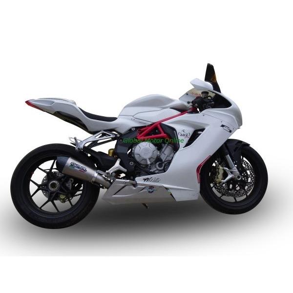イタリア GPR GPE TITANIUM スリップオン マフラー F3 675 12-15