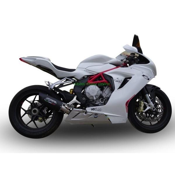 イタリア GPR FUNE スリップオン マフラー MV AGUSTA F3 800