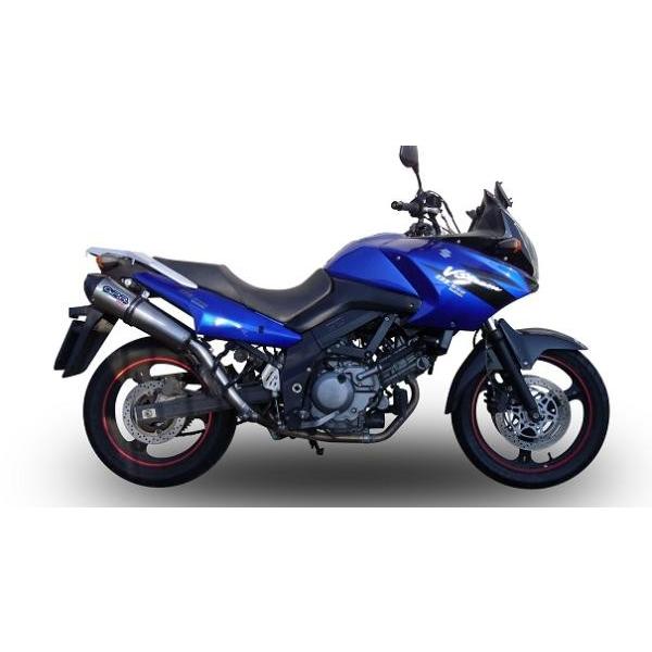 イタリア GPR GPE TITANIUM 2in1 3/4マフラー V-STROM 650 05-11