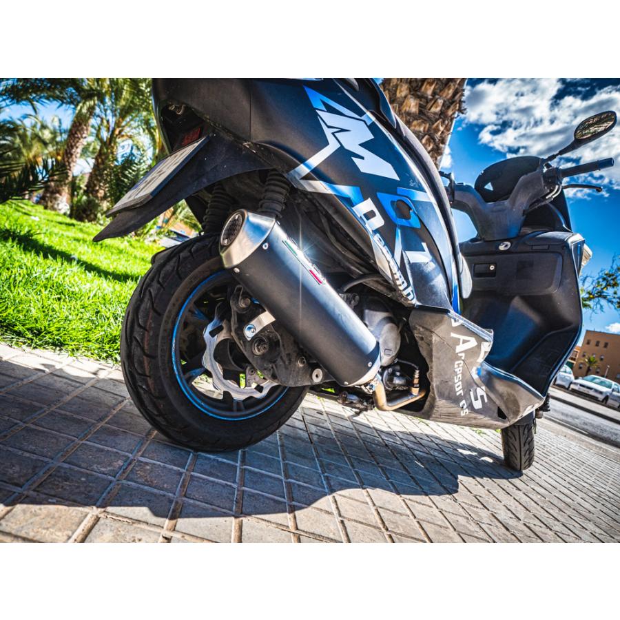 イタリア GPR EVO4 Road ステンレス S/Oマフラー / Aprilia アプリリア SCARABEO 500 02-06