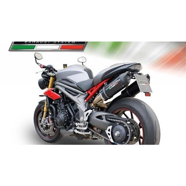 イタリア  GPR FUCA D S/O マフラー Triumph Speed Triple S/R 2016-