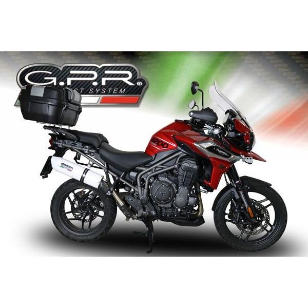 イタリア GPR / Albus スリップオン マフラー 公道仕様 / トライアンフ TRIUMPH タイガー TIGER 1200 エクスプローラー explorer 2017-2019