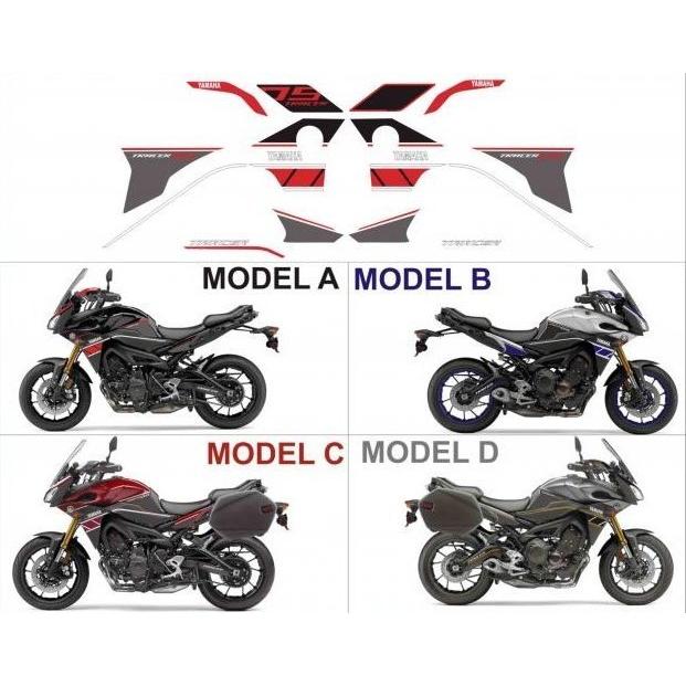 グラフィック デカール ステッカー 車体用 / ヤマハ MT-09 トレーサー MT-09 TRACER / FORMANUDE