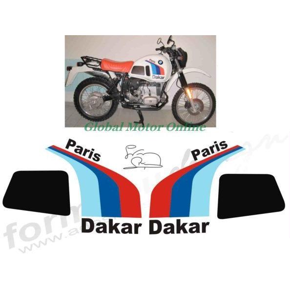 グラフィック デカール 車体用 / BMW R80GS 1984 1987 / PARIS DAKAR 光の都市・ダカール