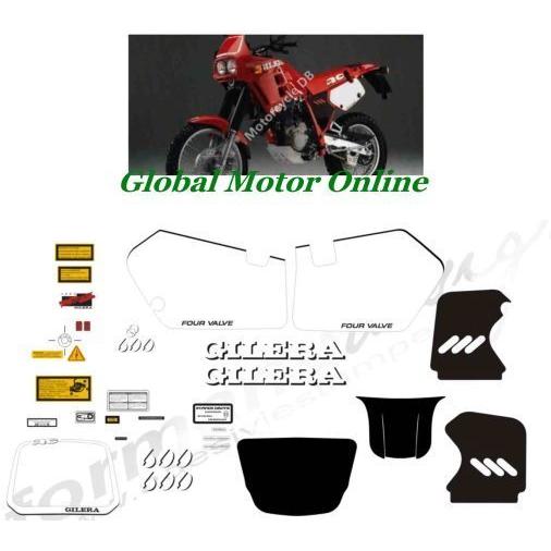 グラフィック デカール ステッカー 車体用 / ジレラ   GILERA RC600 1989 レストア