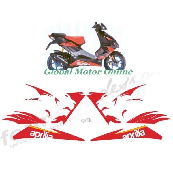 グラフィック デカール ステッカー 車体用 / アプリリア  aprilia SR50 R / レストア