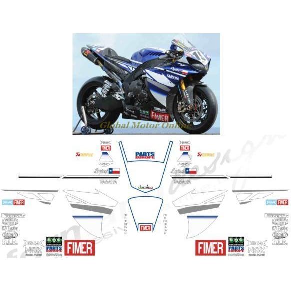 グラフィック デカール ステッカー 車体用 / ヤマハ  YZF-R1 / レプリカ ベン・スピーズ SBK MotoGP　AM｜ltandpjapan
