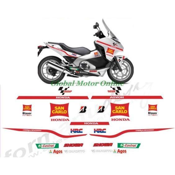 グラフィック デカール ステッカー 車体用  / ホンダ Honda インテグラ700 / SIC TEAM GRESINI M