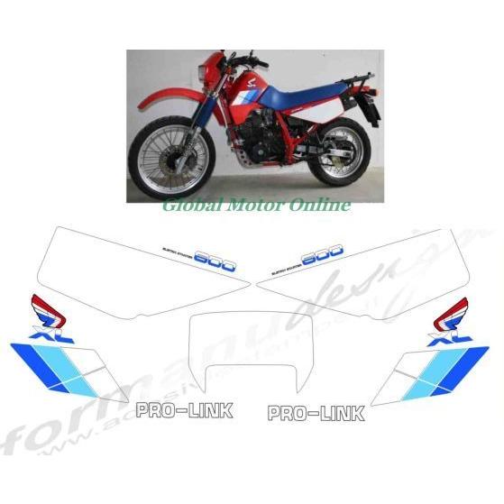グラフィック デカール ステッカー 車体用  /   ホンダ XL600RM 1986 レストア