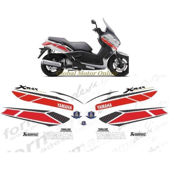 グラフィック デカール ステッカー 車体用  / ヤマハ  XMAX125 XMAX250 / 2011 WGP50周年不死化