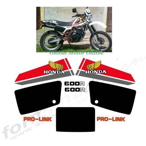 グラフィック デカール ステッカー 車体用  /  ホンダ  XL600R 1984 レストア