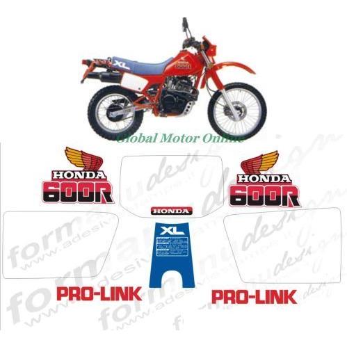 グラフィック デカール ステッカー 車体用 /  ホンダ XL600R 1985 レストア