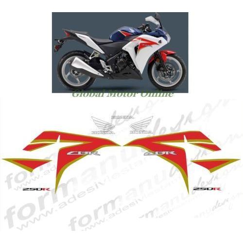 グラフィック デカール ステッカー 車体用 / ホンダ CBR250R 2012 レストア