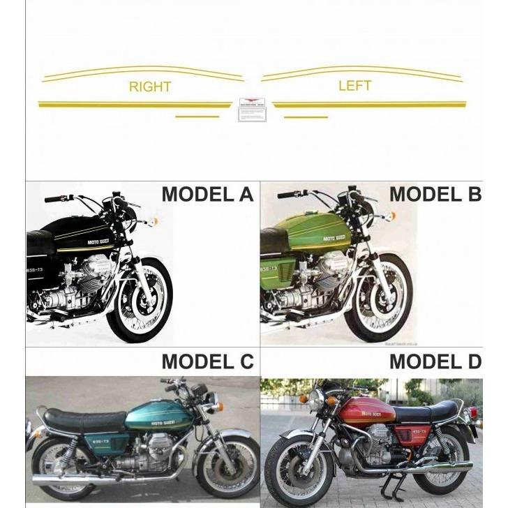 グラフィック デカール ステッカー 車体用 / モトグッツィ MOTO GUZZI  850 T3