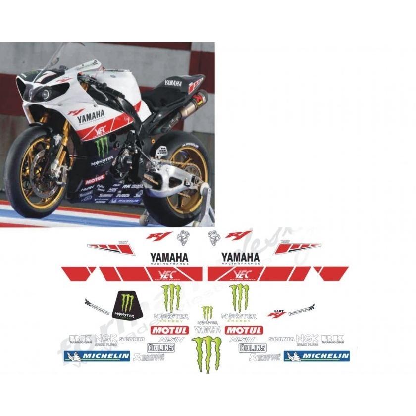 グラフィック デカール ステッカー 車体用 / ヤマハ YZF-R6 / 異類異形活動力 TEAM YART SBK 百貨店自動二輪車