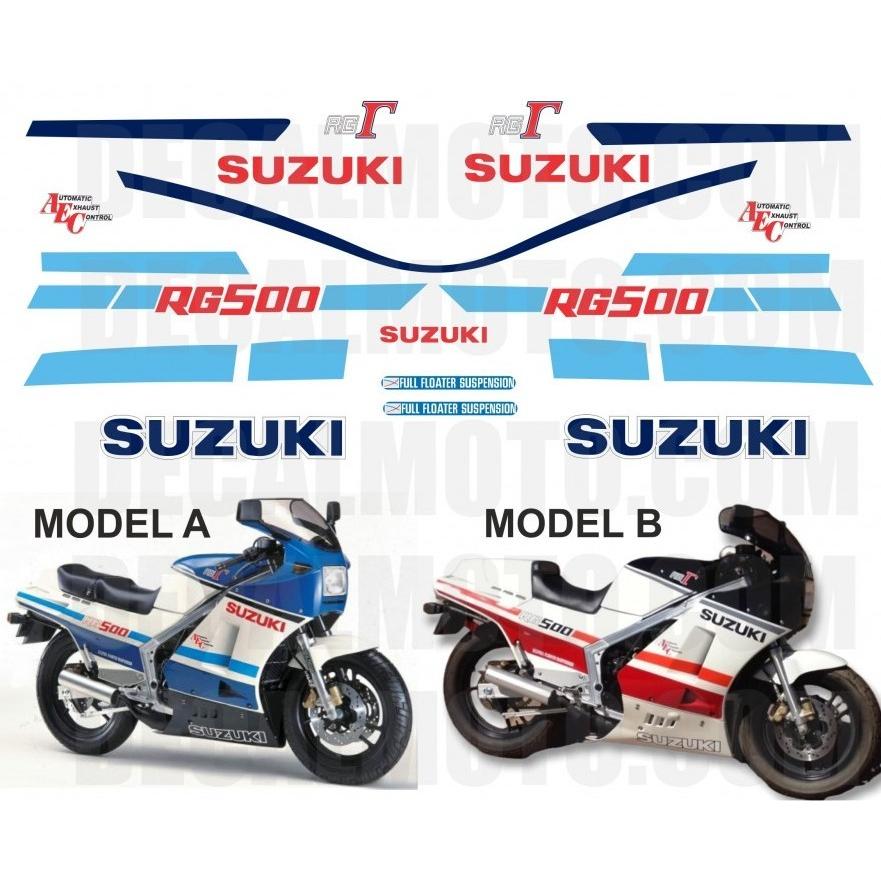 グラフィック デカール ステッカー 車体用 /  スズキ RG250Γ ガンマ ( GJ21B ) 1985-  / 1985-1987 フルカウル レストア｜ltandpjapan