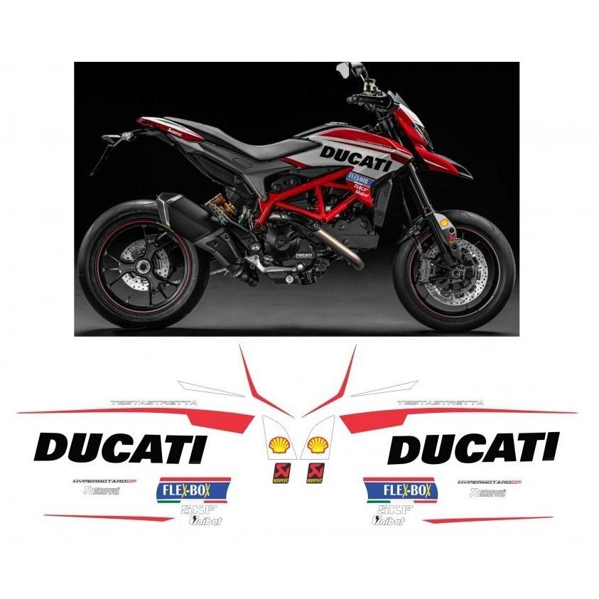 カスタム グラフィック デカール ステッカー 車体用 / ドゥカティ ハイパーモタード 821 939  / TRIBUTE MOTO GP トリビュート モトGP