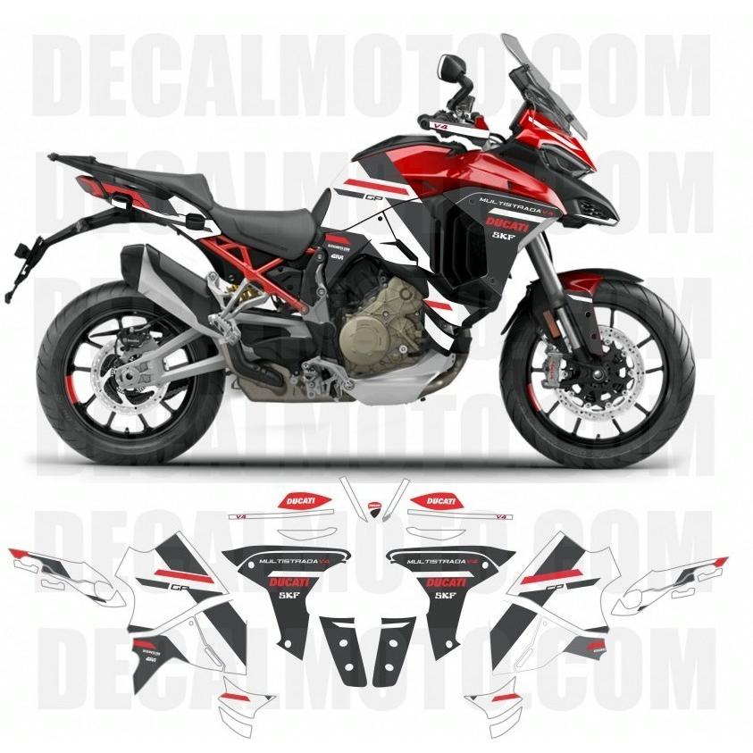 グラフィック デカール ステッカー 車体用 / ドゥカティ ムルティストラーダV4 MULTISTRADA V4 2021- / GP OPACO/MATE