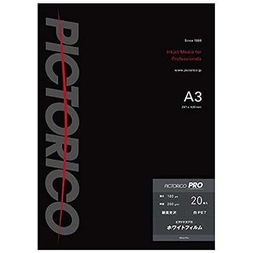 ピクトリコ　PPF150-A3　20　A3サイズ　(ピクトリコプロ・ホワイトフィルム　20枚入り）