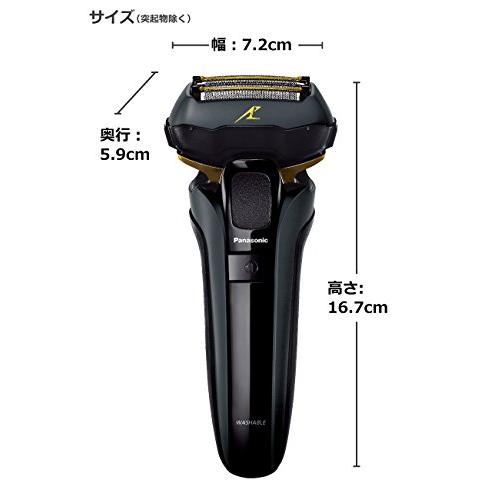 パナソニック ラムダッシュ メンズシェーバー 5枚刃 黒 ES-CLV5D-K 