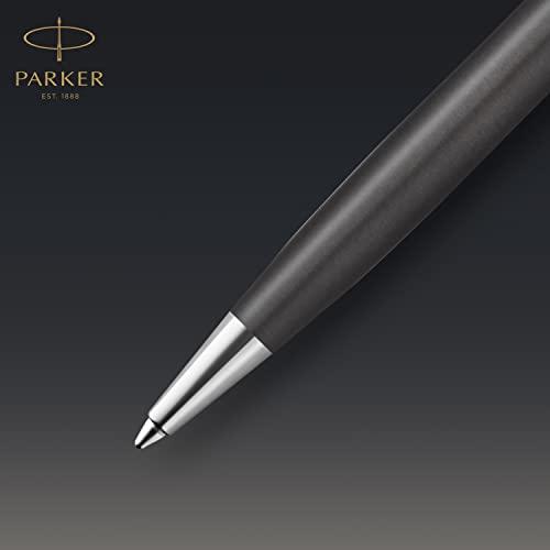 PARKER パーカー公式 ソネット プレミアム 油性 ボールペン 高級 ブランド ギフト メタルグレイPGT 2119791