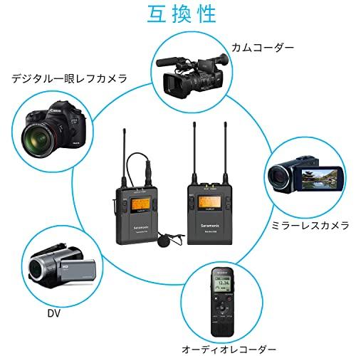 日本限定 Saramonic UwMic9 KIT1 1送信機＆1受信機 ワイヤレスマイク