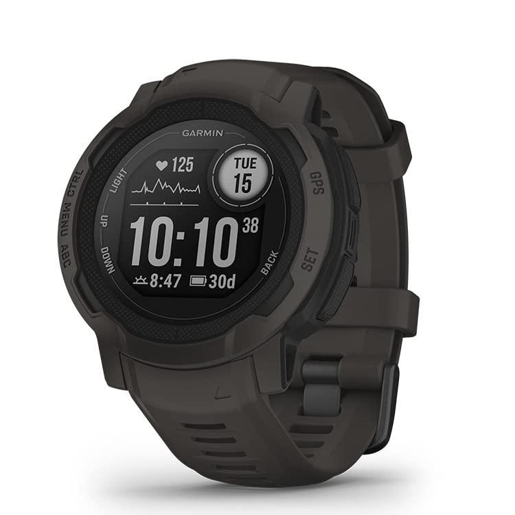 Garmin Instinct DUAL POWER Graphite ガーミン Instinct 2 Dual Power ソーラー充電モデル ガーミン公式直販 Instinct 2 Dual Power Tactical