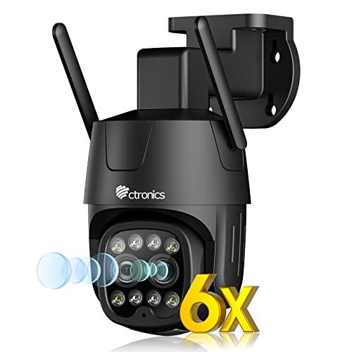 5G Wi-Fi対応・2カメラ内蔵 】 Ctronics 防犯カメラ 屋外 4MP 夜間