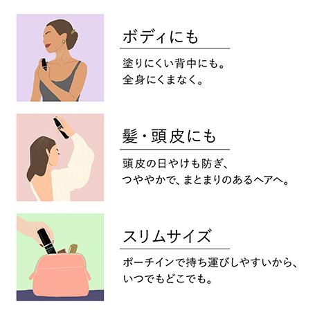 国内正規品　カネボウ　チアリング　ミスト ＵＶ30ml  SPF50+・PA++++（2023.3.10新発売）｜ltcosme-shop｜03