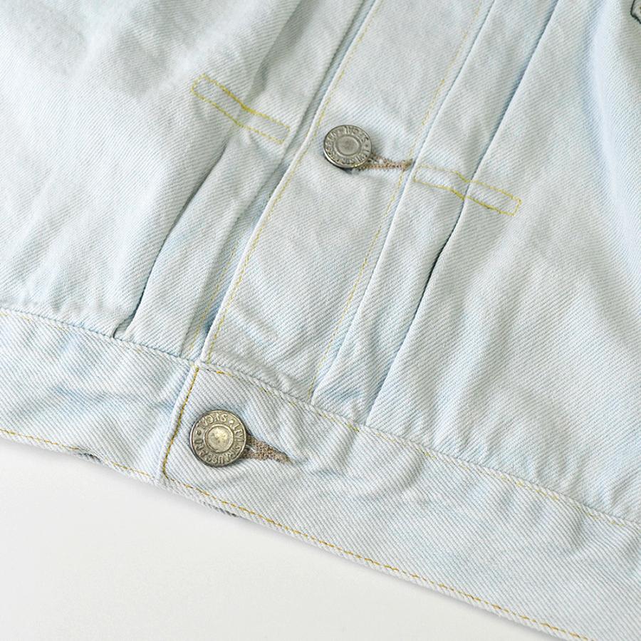 リーバイス ヴィンテージクロージング トラッカージャケット タイプ1 506XX 1936年モデル LEVIS VINTAGE CLOTHING 1936 TYPE I BLEACH LIGHT INDIGO 0033e-0003の画像