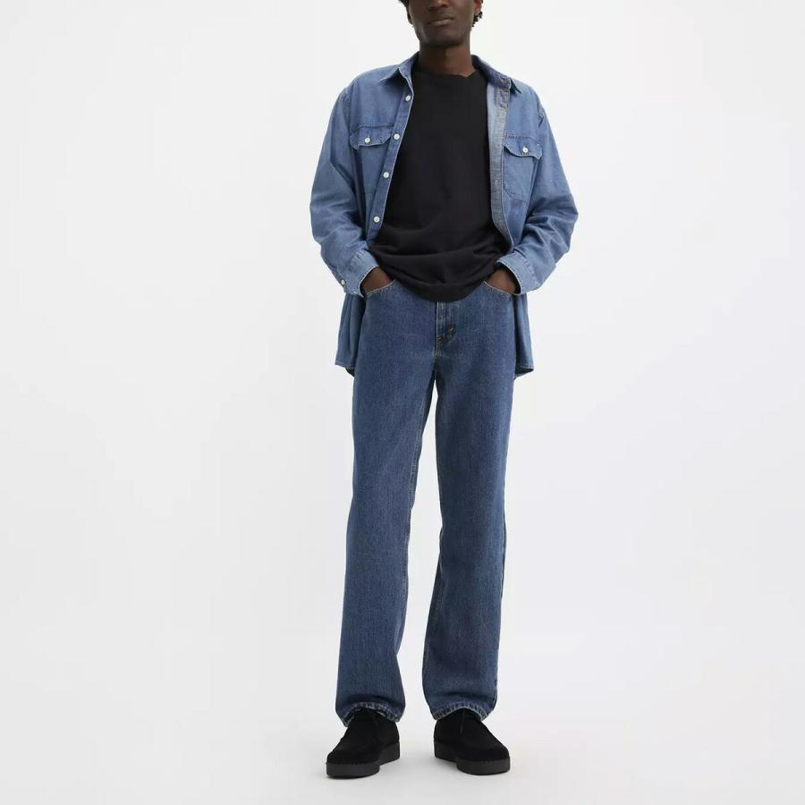 Levi's（リーバイス） 505 レギュラーフィット ストレッチ ダーク