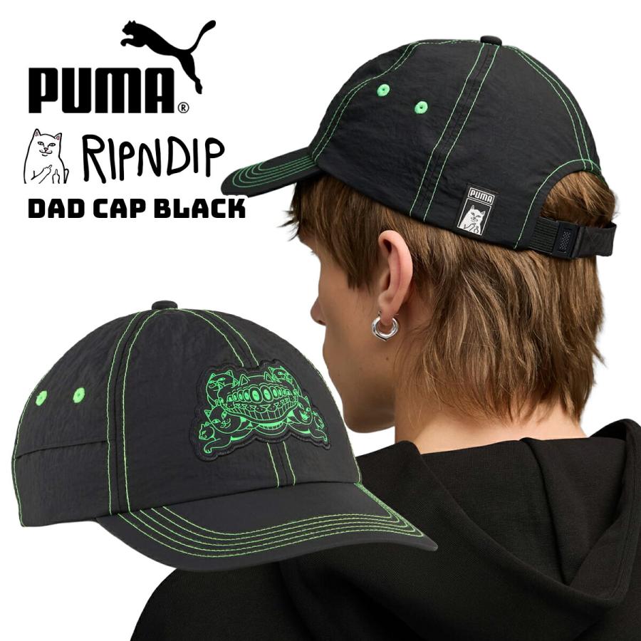 PUMA（プーマ） リップンディップ ダッド キャップ ブラック PUMA