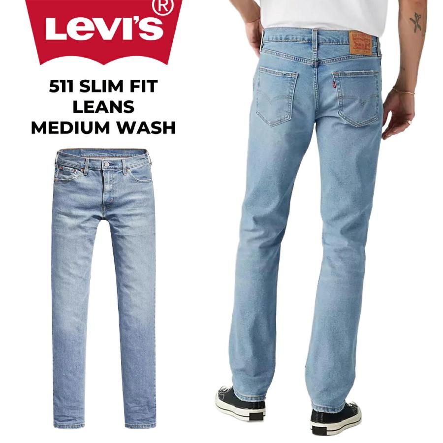 Levi's（リーバイス） 511 スリムフィット ミディアムウォッシュ LEVIS