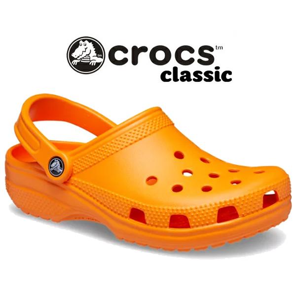 crocs（クロックス） クラシック クロッグ crocs CLASSIC ORANGE ZING