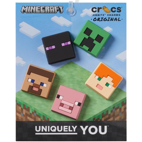 crocs クロックス マインクラフト ジビッツ 5 パック JIBBITZ