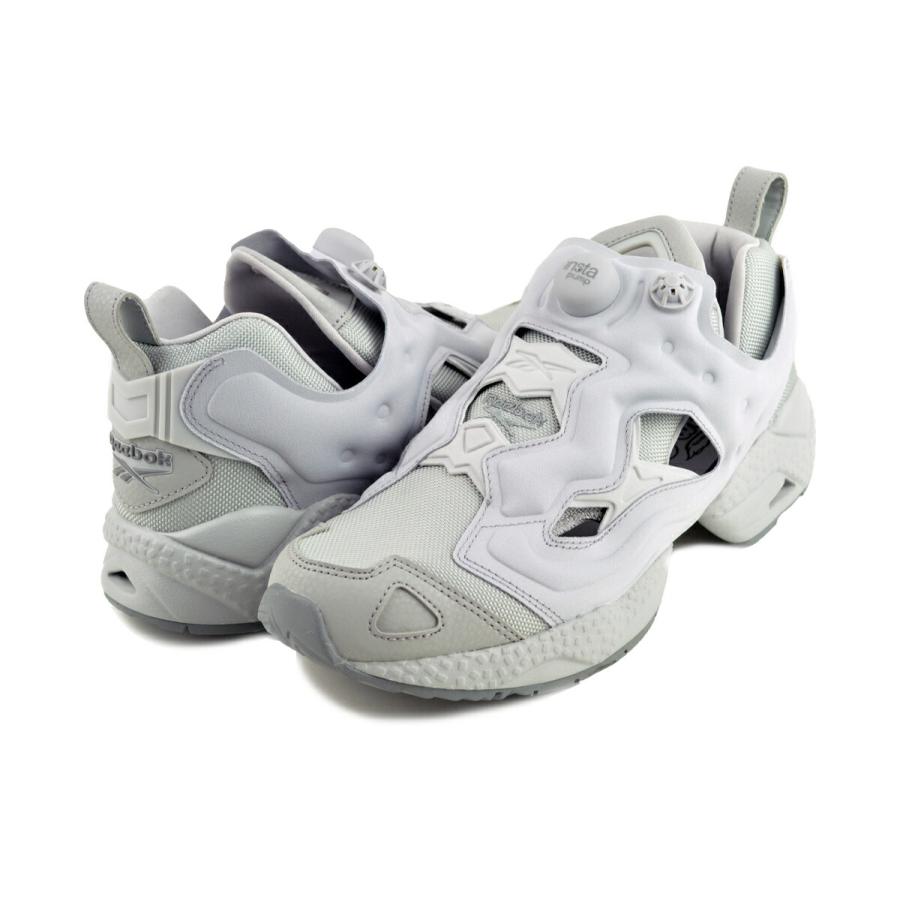 美品 Reebok INSTAPUMP FURY スニーカー 靴 24 グレー インスタポンプフューリー ナイロン / INSTAPUMP FURY Nylon